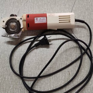 窗帘多层重叠手持电动裁剪圆盘刀可剪多层无毛须即开即用自带磨刀