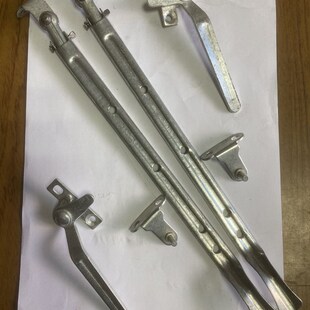 长盛钢窗配件--老式钢窗撑杆铁窗把手执手风撑档风勾工程款