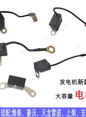 发电机原厂电容适配潍柴上柴东风天锦天龙雷诺大容量发电机电容