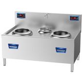 大功率商用电磁炉凹面双头单尾小炒炉STDG 圣托 Shentop JC15C