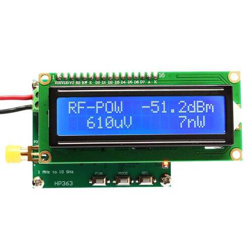 射频功率表功率计1MHz～10GHz-50～0dBm可设定射频功率衰减值