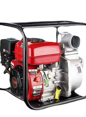 手启动抽水机农用灌溉高扬程汽油机水泵2寸3大流量自吸柴油抽水泵