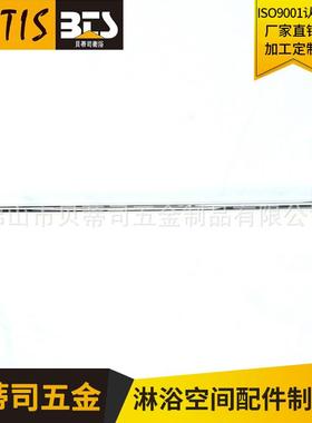 淋浴房玻璃門拉手圆管不锈钢拉手304不锈钢浴室毛巾架把手