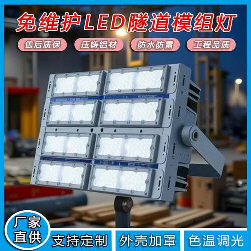 LED模组灯大功率50W-600W户外防水投光灯隧道灯高空广告牌照明灯