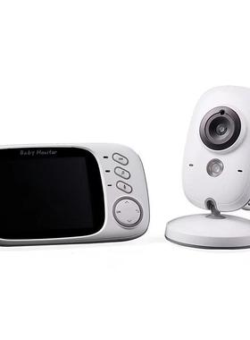 3.2寸婴儿监视器vb603语音对讲摇篮曲家用智能监护仪babymonitor