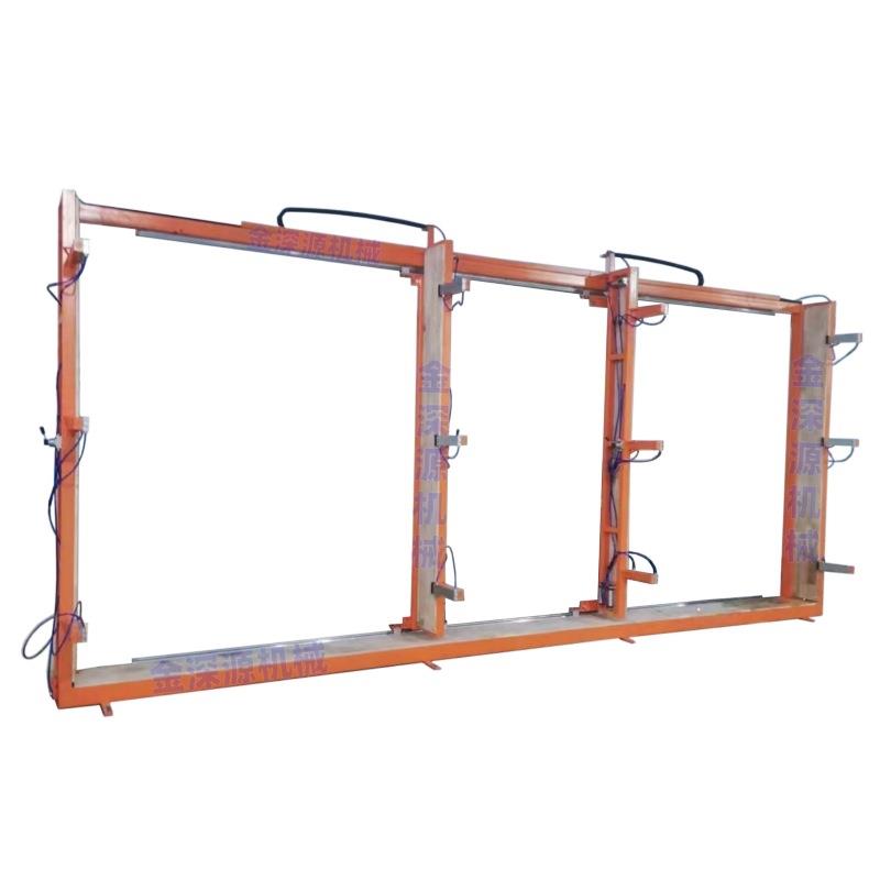 新款双工位重型气动推拉门衣柜门铝合金门窗门推铝合金门窗调试架