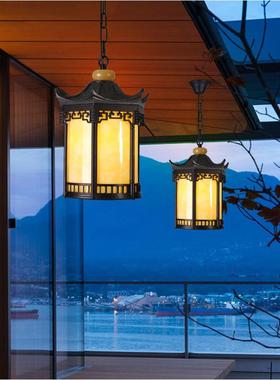 户外防水吊灯新中式复古阳台走廊过道葡萄架灯室外创意庭院凉亭灯