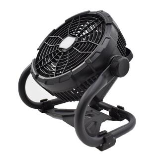 X4010寸户外移动风扇直流风扇大风力电风扇台式无线趴地扇循环扇