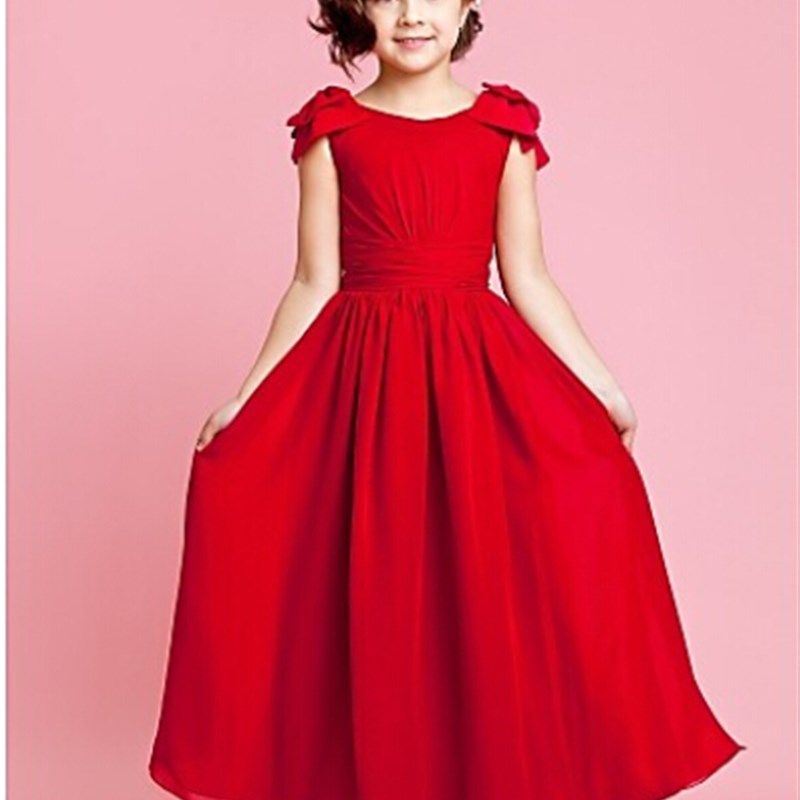 儿童婚纱礼服 大童钢琴演出服装 花童公主裙纱裙女童晚礼服 红色,童装/婴儿装/亲子装,儿童礼服,淘宝优惠券,粉丝福利购,淘宝优惠卷