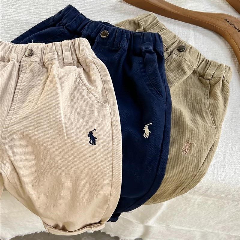 2023秋季新品儿童长裤男童女宝高弹力棉布童裤洋气小童纯色休闲裤,童装/婴儿装/亲子装,裤子,淘宝优惠券,粉丝福利购,淘宝优惠卷