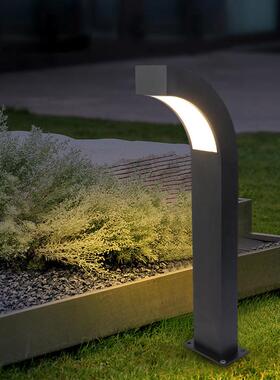 led现代简约户外花园灯压铸铝暖光广场庭院专用景观灯草坪灯