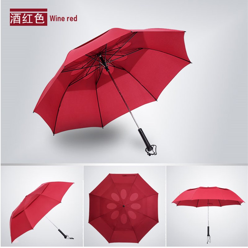 两折折叠雨伞自动加大加固加x厚超大号双人三人男定制可印logo