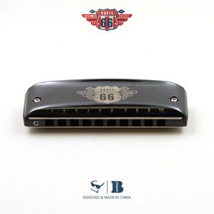 专业演奏66号公路Boogieman十孔布鲁斯蓝调10孔口琴 PADDY 66口琴