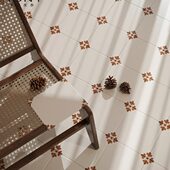 南洋风复古花砖全瓷卫生间瓷砖艺术浴室厨房墙砖阳台厕所地砖防滑