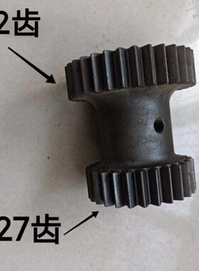 齿轮 404C系列拖拉机后桥齿轮 27/32齿 时风变速箱齿轮 时风配件