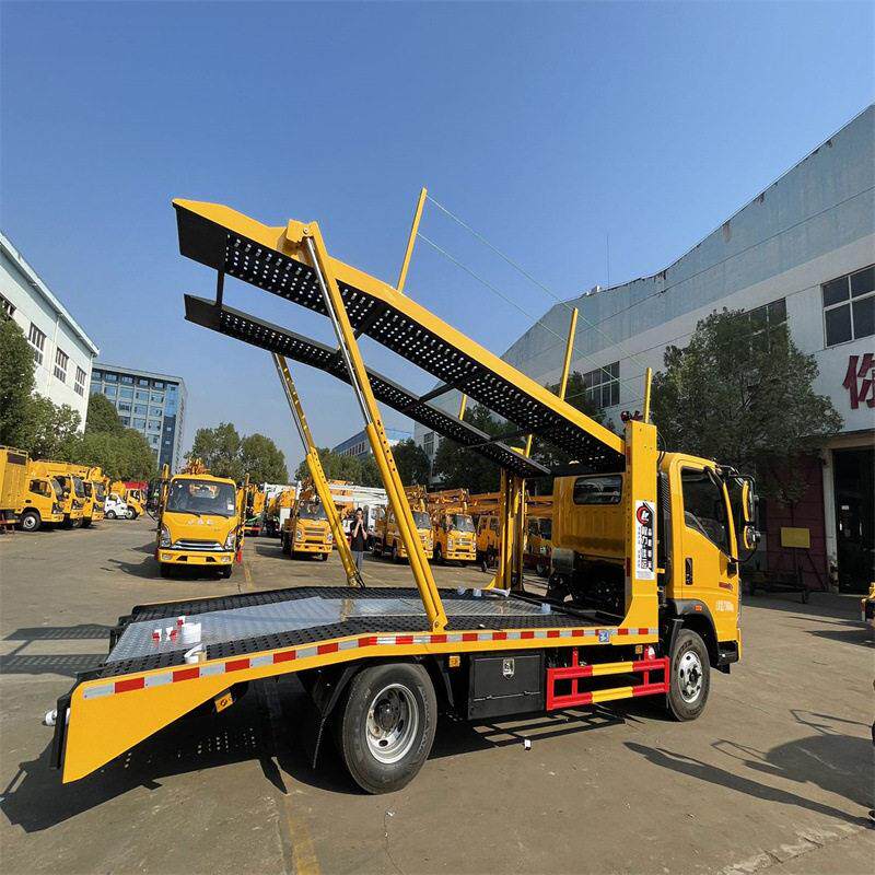 厂家直销蓝牌二位板轿运车 双层轿运车效运输安全设计乘用车