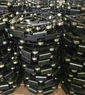 C2082C2062工业输送链条C216AL双节距大滚子节距50.8弯板链条63.5