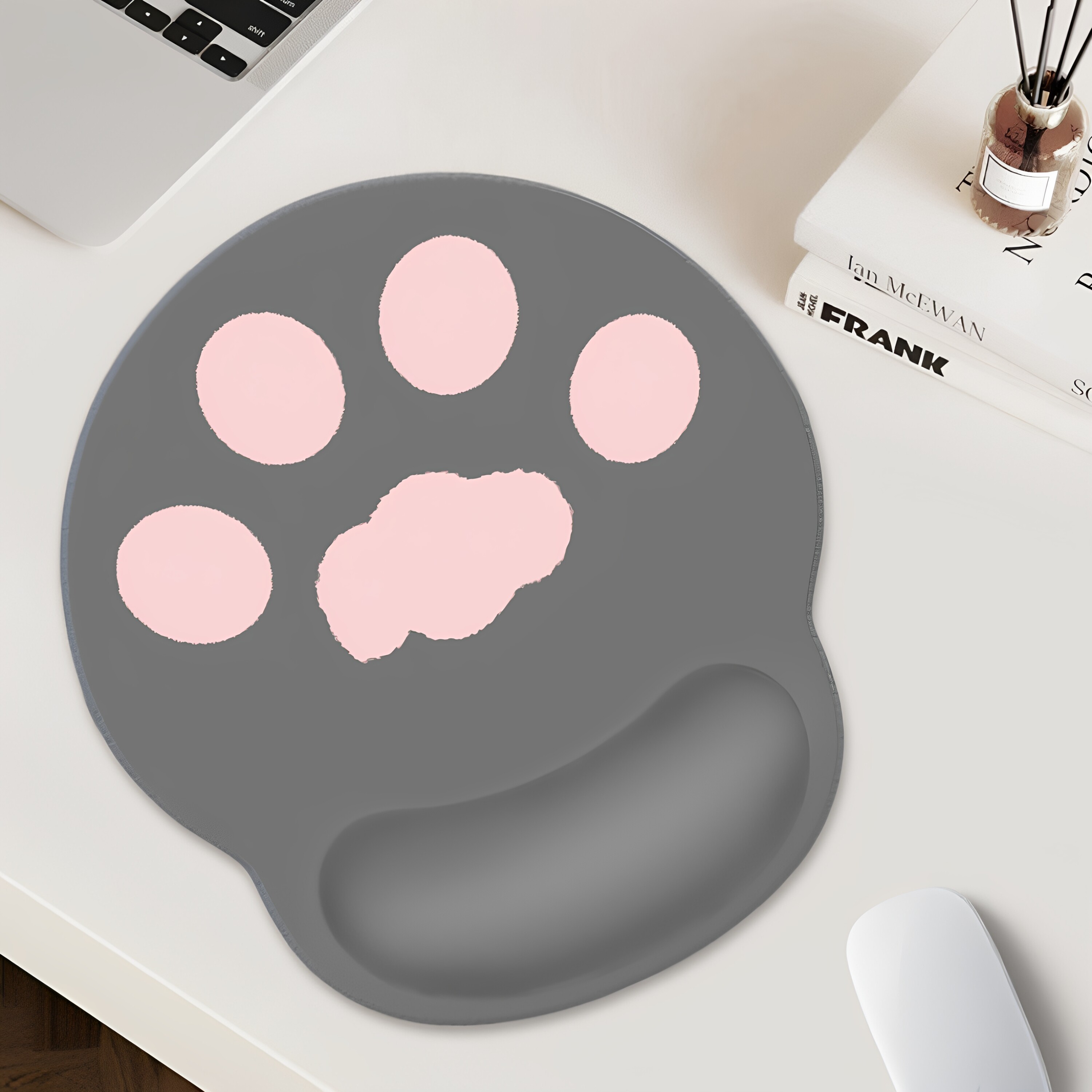 小猫咪肉垫性格鼠标垫创意3D立体护腕垫女生办公键盘手托护手腕枕
