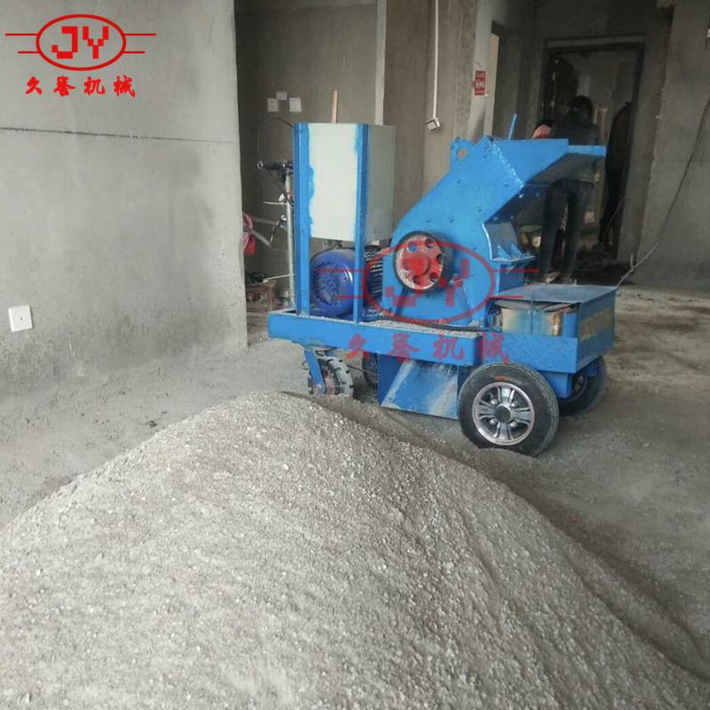 小型锤打式粉碎机石头矿渣煤石玻璃石块砖块建筑垃圾破碎