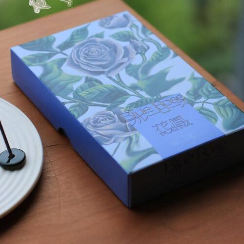 新品推荐香堂花风PLATINA蓝玫瑰微烟线香室内家用氛围熏香