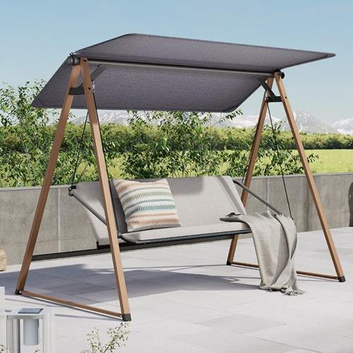 Everite艾瑞 户外秋千庭院吊椅室外荡秋千双人摇篮椅花园网红吊床