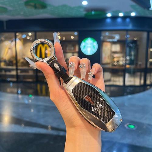 红旗H6钥匙套EH7HS3/HS7/HS5/H5汽车HQ9专用H7H9包壳高档品扣男女