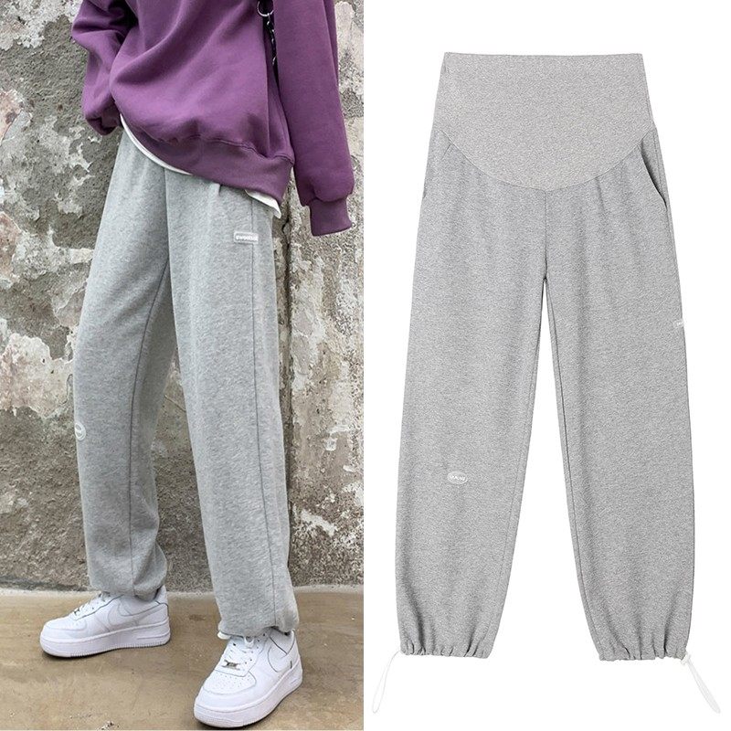 150cm小个子孕妇运动裤九分春秋款外穿时尚八分矮个子宽松阔腿裤,孕妇装/孕产妇用品/营养,孕妇打底裤,淘宝优惠券,粉丝福利购,淘宝优惠卷