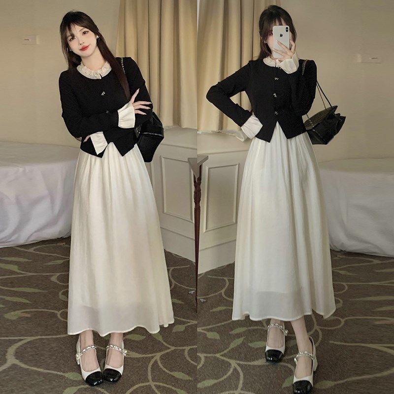 哺乳连衣裙秋冬假两件复古a字长裙产后辣妈款外出显瘦大码喂奶服,孕妇装/孕产妇用品/营养,家居裙,淘宝优惠券,粉丝福利购,淘宝优惠卷