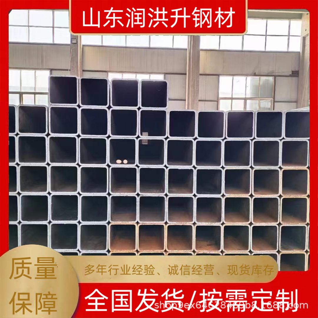 Q235B大口径方矩管现货供应无缝方管100*100*4碳钢方矩管