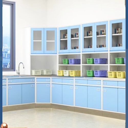 医院处置室柜诊所l用配药台洗手池地吊橱医废暂存垃圾牙科边柜