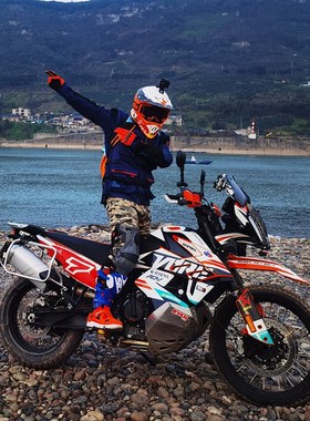 定制KTM 790ADV贴花改装防水车身贴纸个性全车保护贴膜版画拉花