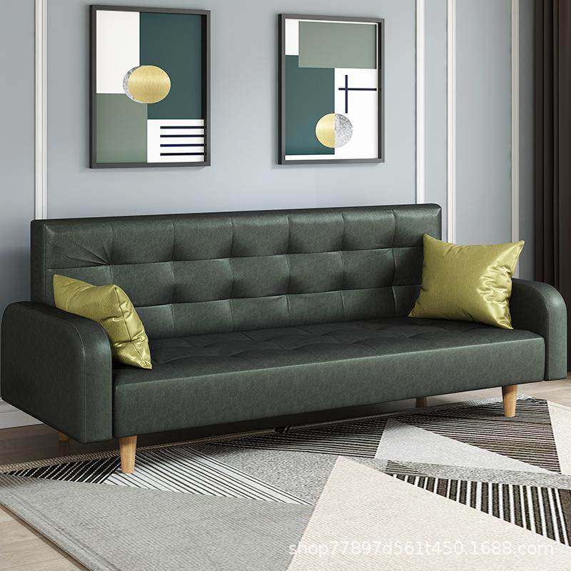 皮艺租房发廊理发店三人位沙发床二用沙发折叠床两用沙发变床单人,特色手工艺,其他特色工艺品,淘宝优惠券,粉丝福利购,淘宝优惠卷