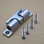 坚哲精铸304不锈钢碰珠锁柜门吸卡扣碰珠门扣卡式 门碰卡扣碰珠