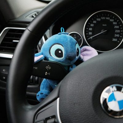 史迪仔车饰品汽车怀挡装饰怀档玩偶车内摆件车载雨刮器公仔转向灯