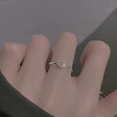 Wom Plated Minimalist New Flower Silver Rose For Daisy Rings