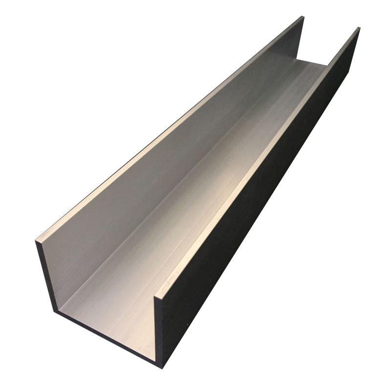 U型槽铝 20*20*3mm铝合金槽铝 内径14mm壁厚3mm槽铝型材 20x20x3