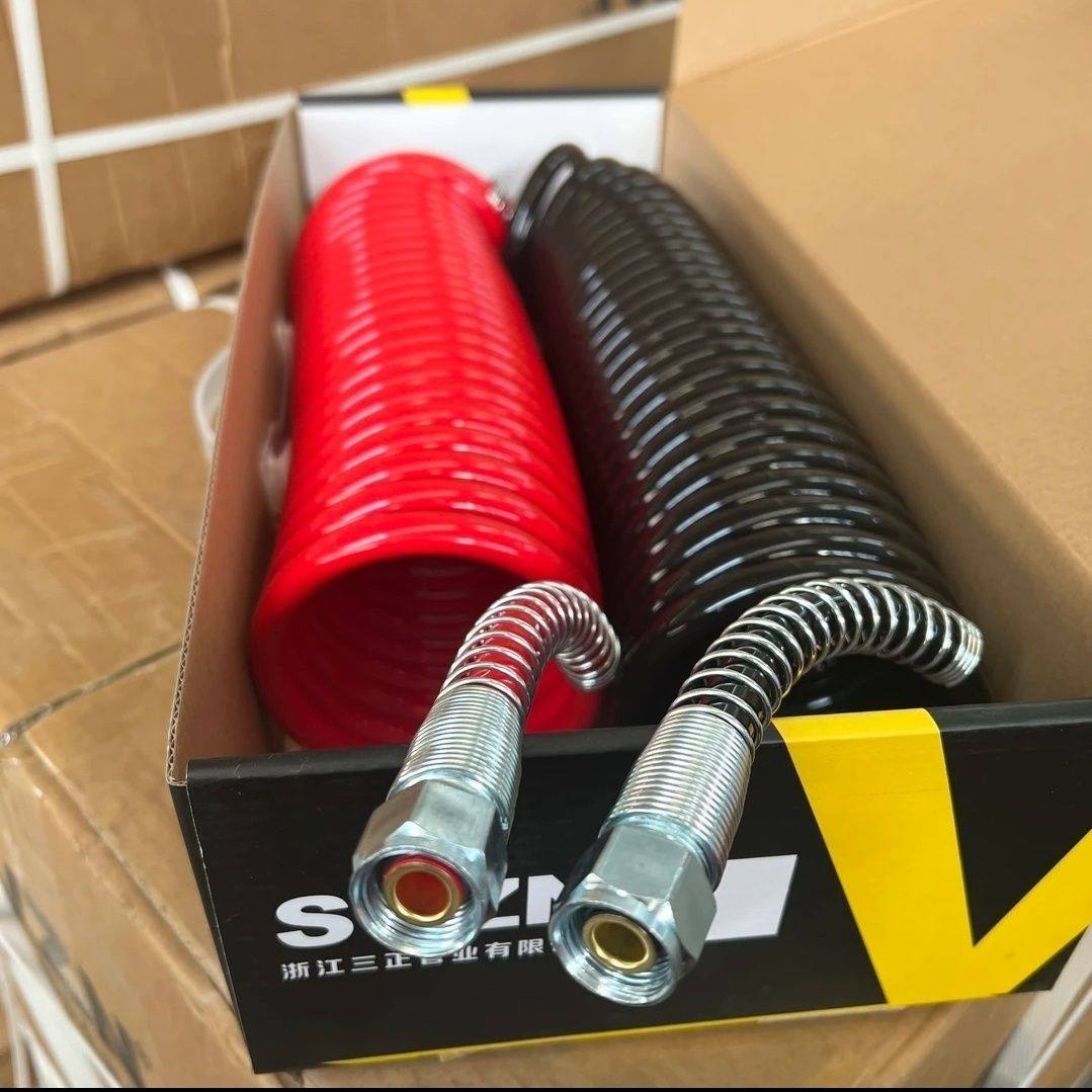 三正半挂车螺旋连接气管原厂高压防爆管耐寒耐高温进口PA11尼龙管,汽车零部件/养护/美容/维保,刹车气管/接头,淘宝优惠券,粉丝福利购,淘宝优惠卷