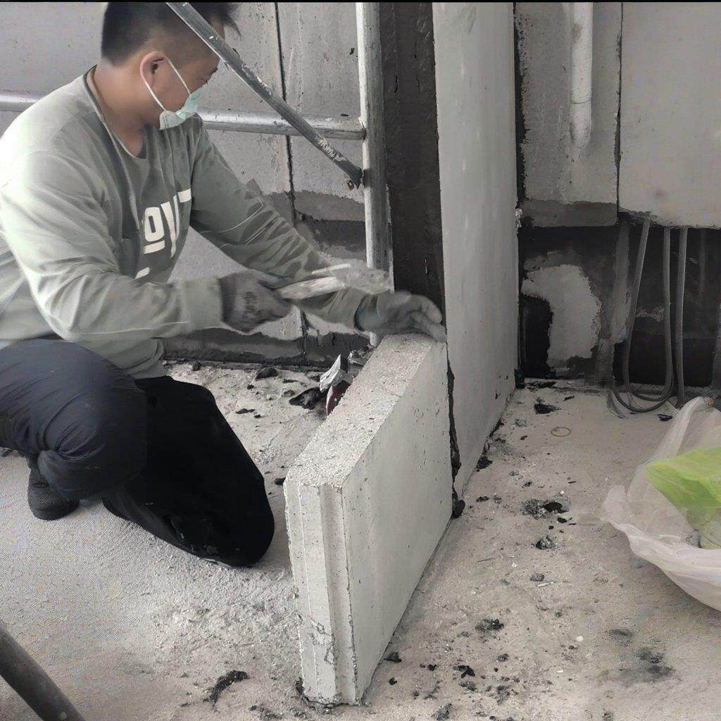 新型轻质隔墙板家装隔墙用隔断材料酒店宾馆民宿办公室隔音墙体板