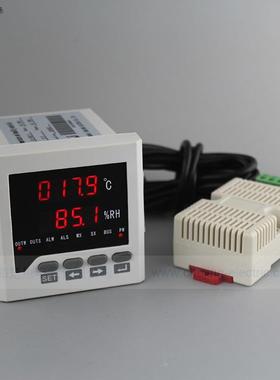温湿度控制器CJ-302-D楚荆电气-40-120度0-99.9%RH带报警湿度计