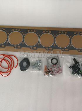 康明斯6C发动机上修理包3802086东风天龙天锦大修包密封垫4025271