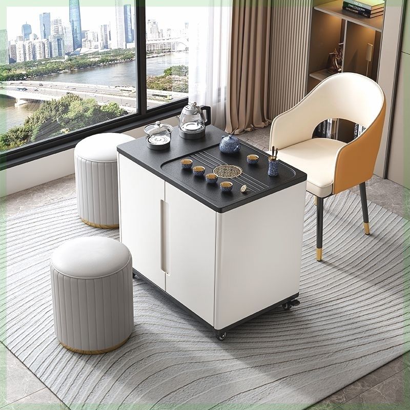移动茶台简约家用小型泡茶水柜收纳茶桌烧水壶一体火烧石功夫茶桌,住宅家具,家用茶台/茶桌,淘宝优惠券,粉丝福利购,淘宝优惠卷