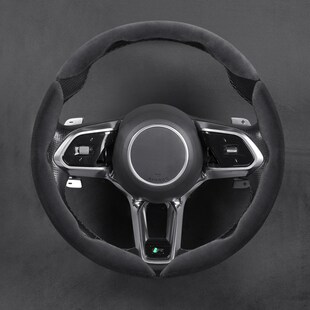 适用长安cs75plus方向盘套unit uniz三代cs55plus逸动翻毛皮把套