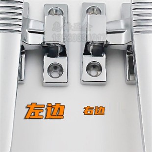 锌合金紧迫式烘箱门把手密封门拉手烤箱冷冻涂装机械平面压把锁