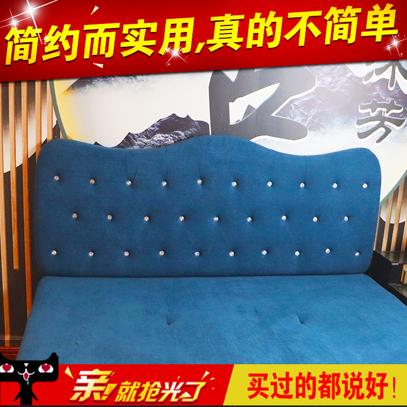 定制实木按摩床技师四方凳美容床头软包美甲足疗店放脚凳沙发椅子