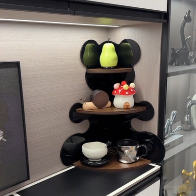 桌面转角置物架多层收纳