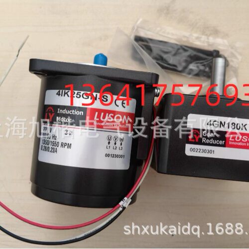 LY马达电动机LUSON电机5RK150AK-S3MF-11  5RK150AK-YMF-11