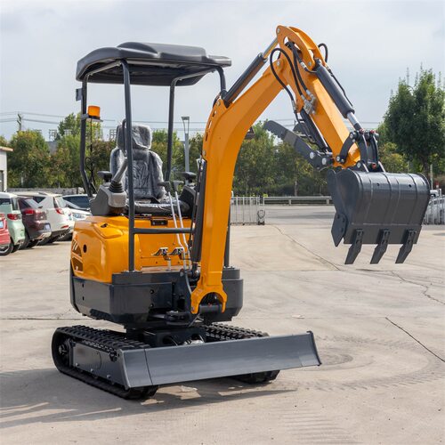 海拓1.8吨Mini Excavator 木箱出口欧美EPA花园施工多功能挖掘机