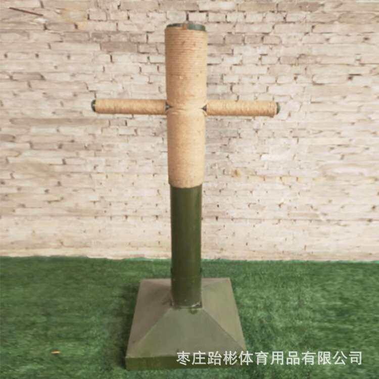 日常训练人形桩擒拿敌人型击打桩地埋型木人桩格斗练习人形木桩
