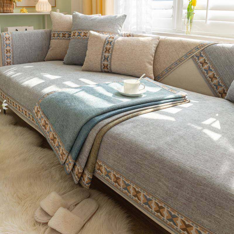 沙发垫四季通用简约现代一整套装皮轻奢风高端防滑美式套罩盖布巾,智能设备,其他智能设备,淘宝优惠券,粉丝福利购,淘宝优惠卷