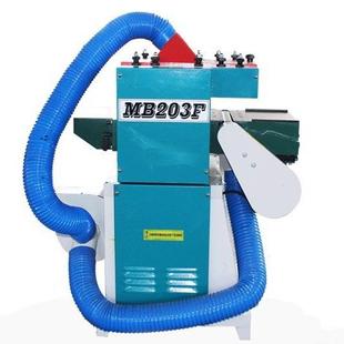 小型高速双面压刨全自动三进两出式刨削机双电机木工刨光机